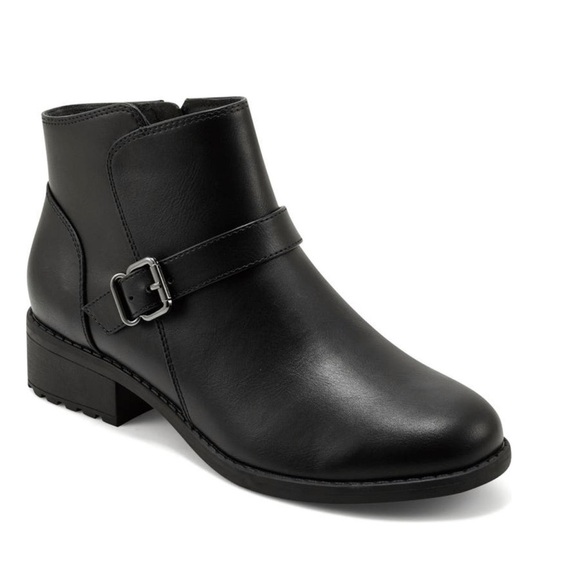 Easy Spirit Khett Buckle black Bootie (Women) size 6M - Picture 1 of 6
